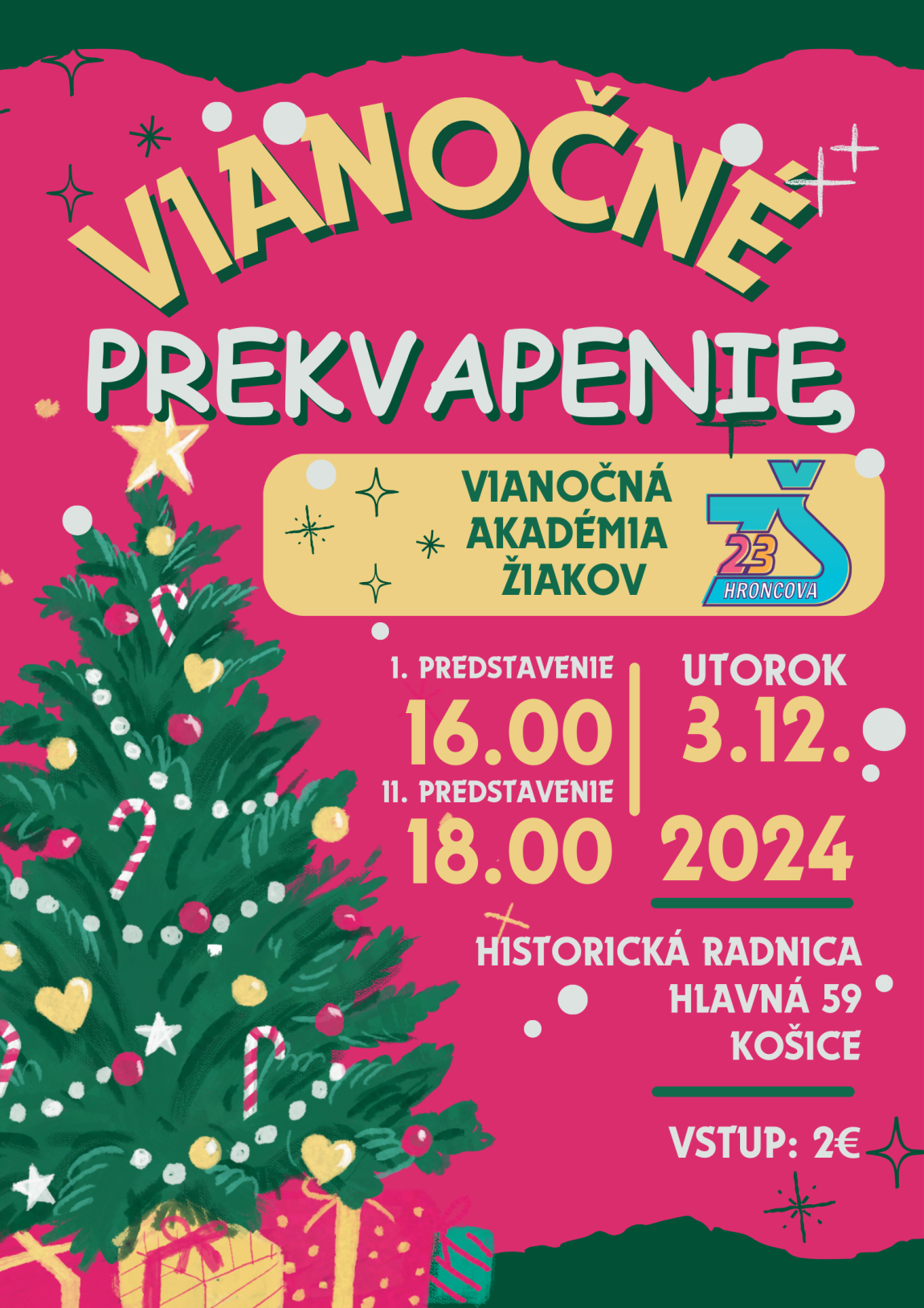 Vianočné prekvapenie – POZVÁNKA