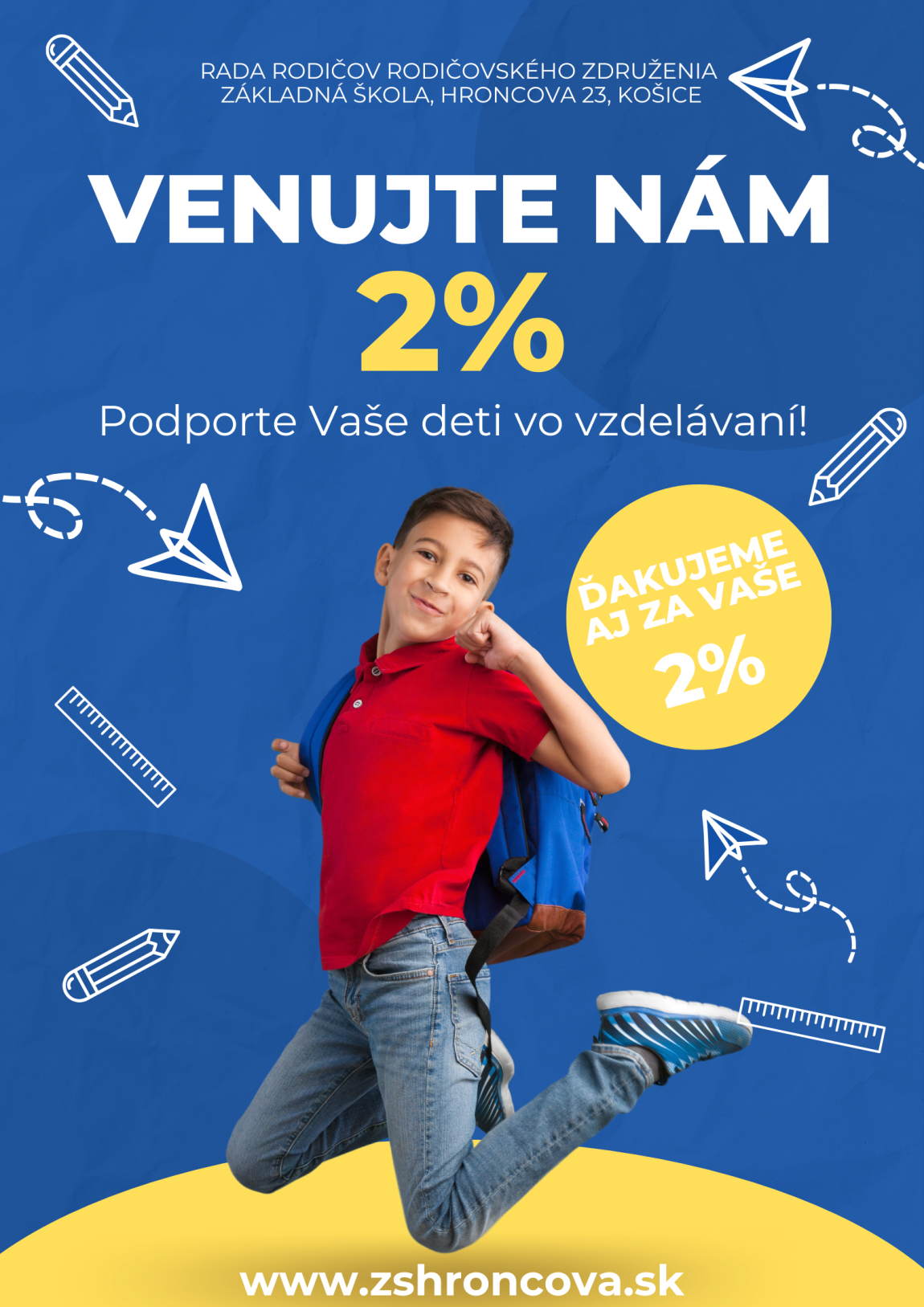 Venujte nám, prosím, 2%